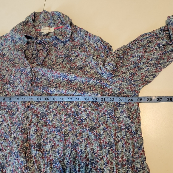 Vintage American Floral Boho Blouse - Picture 5 of 10